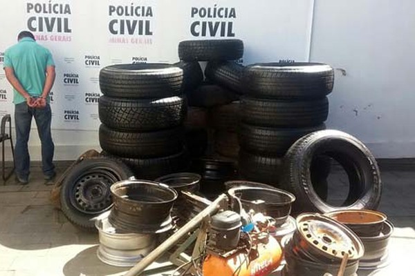Polícia Civil prende quadrilha especializada em furtar rodas e pneus de estepe de caminhonetes