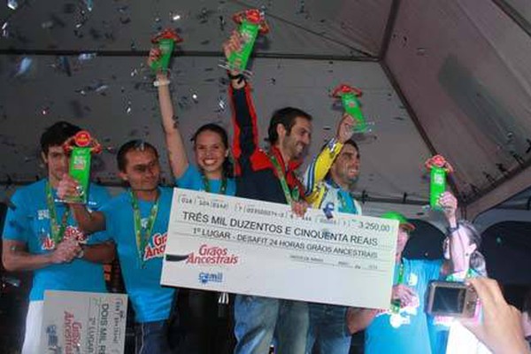 Organizadores comemoraram sucesso do DESAFIT 24 horas Cemil Grãos Ancestrais