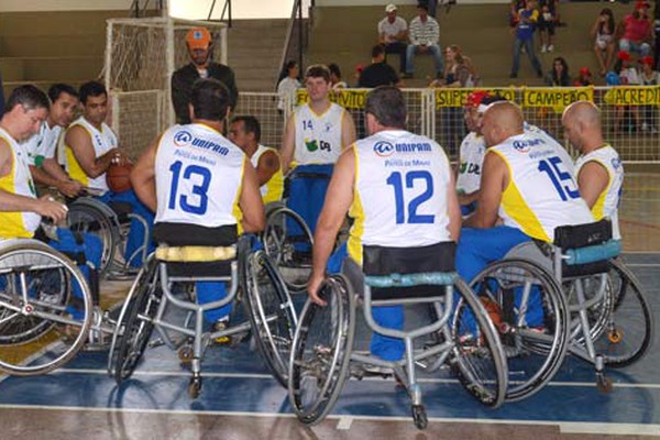 Equipe patense de basquete em cadeira de rodas vai buscar o acesso à 1ª divisão do Brasileiro