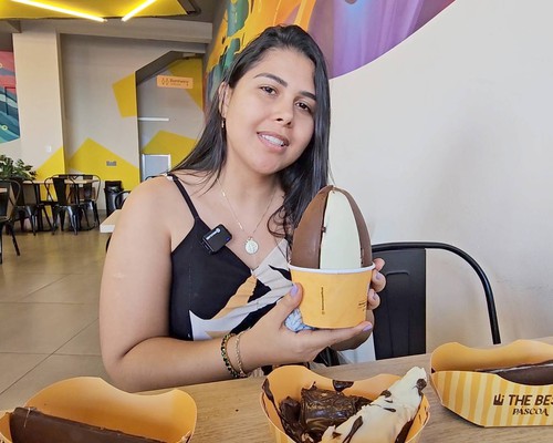 Ovo de pétalas de chocolate que viralizou na internet chega à The Best Patos de Minas com preço incrível