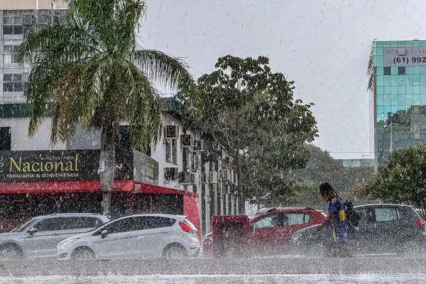 Frente fria leva chuva ao Centro-Oeste e parte do Norte do país