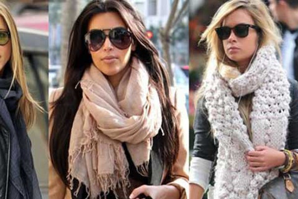 Echarpe, Lenço ou Cachecol,  são acessórios ideais para deixar o look mais fashion