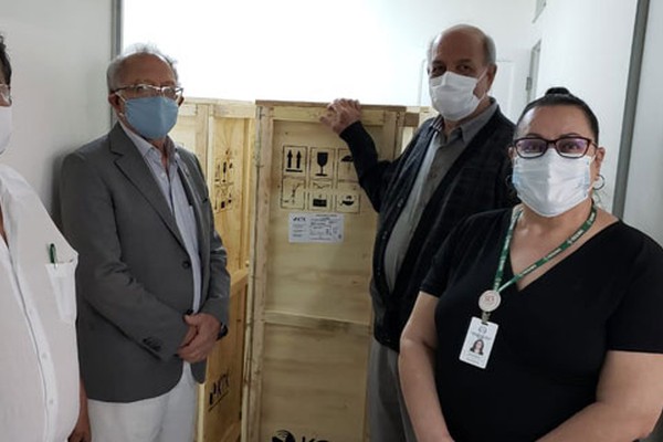 Respiradores que vão equipar o Hospital de Campanha já estão em Patos de Minas