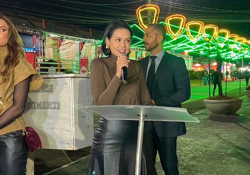 Prefeita Sandra Gomes fala sobre a importância do agro na abertura da Fenamilho; veja ao vivo