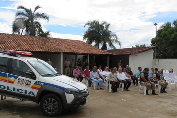 Polícia Militar faz solenidade para entrega de nova viatura para o município de Lagamar