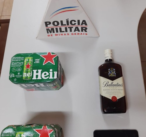 Casal é preso por fraudar compra de cervejas, whisky e picanha em supermercado de Coromandel