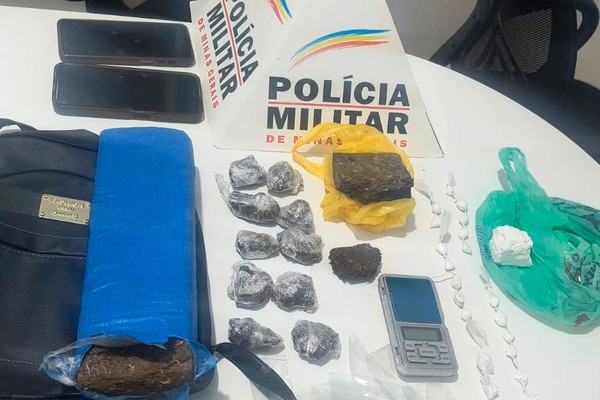 Operação da Polícia Militar em Serra do Salitre termina com quatro presos por tráfico de drogas