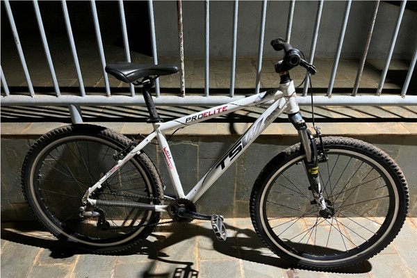 Polícia recupera bicicleta furtada de vítima de tentativa de sequestro e homicídio em Patos de Minas