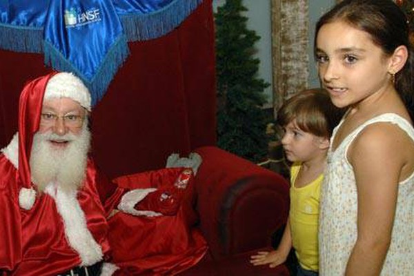 Crianças que visitarem Papai Noel no Shopping vão concorrer a presentes
