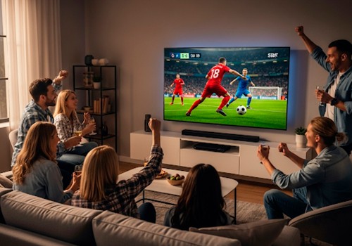 Como montar uma experiência de estádio em casa para assistir aos jogos de futebol