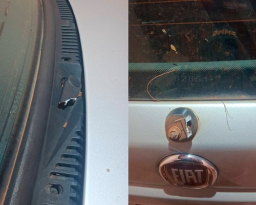 Homem é agredido com capacetada e tem carro depredado pela ex-companheira em Patos de Minas