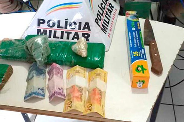 PM encontra 1kg de maconha em lata de leite e prende homem de 51 anos em Patos de Minas