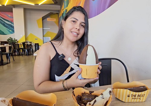 Ovo de pétalas de chocolate que viralizou na internet chega à The Best Patos de Minas com preço incrível