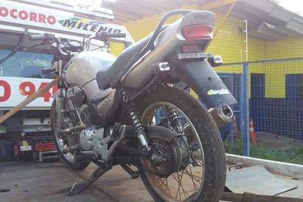 Moto usada em assalto de R$50 mil é encontrada perto do Trevão Leilões