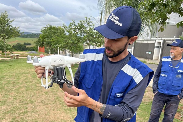 Drones serão usados para reforçar o combate ao mosquito Aedes Aegypti em Patos de Minas