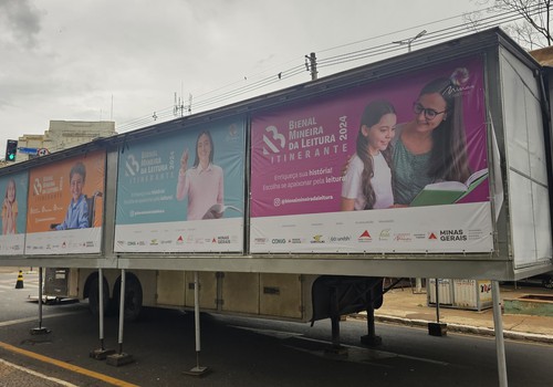 Bienal Itinerante chega a Patos de Minas para estimular a leitura e valorizar o livro