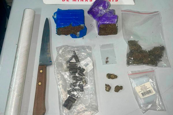 Em prisão domiciliar e com tornozeleira eletrônica, jovem é preso por venda de drogas