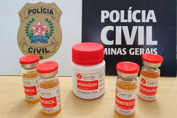 Operação Doping da PC prende jovem em bairro nobre de Patos de Minas com anabolizantes