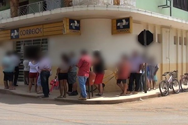 Homens armados invadem Agência dos Correios de Lagamar e fogem levando dinheiro