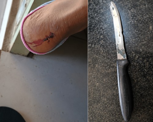 Homem é preso após invadir casa, agredir e ameaçar ex-companheira após furto de mandiocas