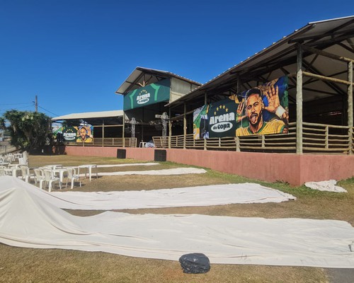 Arena da Copa está de volta neste domingo (05) na Fazendinha com transmissão de Brasil e Noruega e shows ao vivo