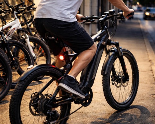 Após sentar e avaliar diversas bicicletas elétricas em exposição, jovem furta veículo no Centro de Patos de Minas