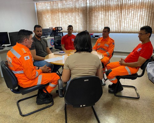 Bombeiros e Prefeitura de Patos de Minas discutem ações de combate a incêndios em áreas de conservação