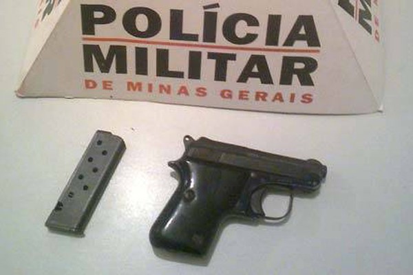 Discussão em via pública leva PM de Lagoa Grande a apreender pistola