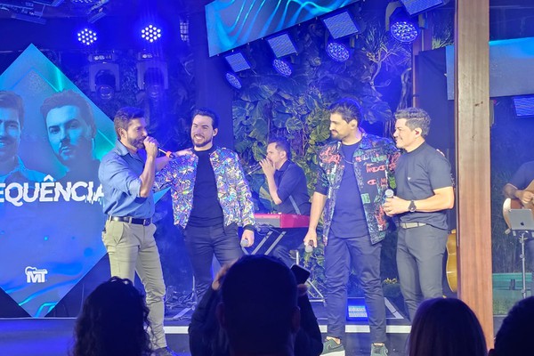 Casa lotada e emoção marcam gravação do DVD “Frequência”, novo projeto de Mateus Ferraz e Thiago
