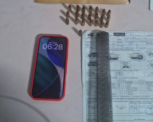 Jovem é preso com munições após fazer ameaças em boate e sair em fuga alucinante pelas ruas da cidade