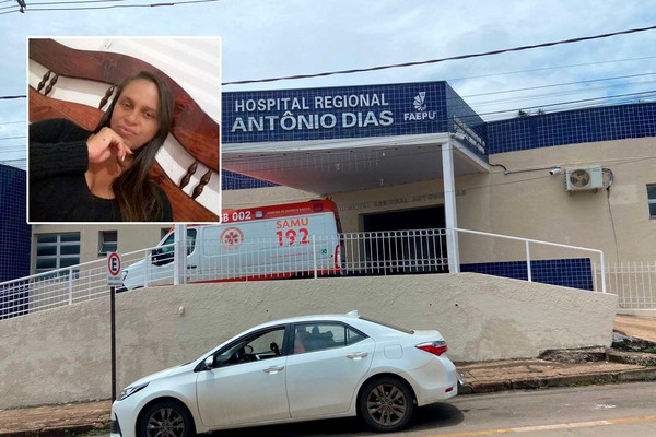 Mulher brutalmente esfaqueada é socorrida até o Hospital Regional, mas não resiste e morre