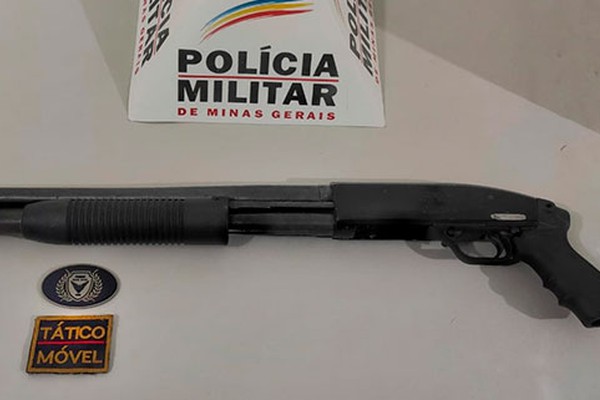 Preso recentemente com armas volta a ser preso em Serra do Salitre com espingarda de uso restrito