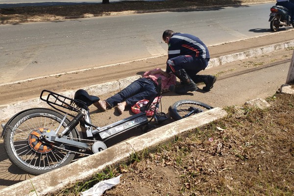Enquanto atendia motociclista ferido, Samu é surpreendido por outro acidente a poucos metros