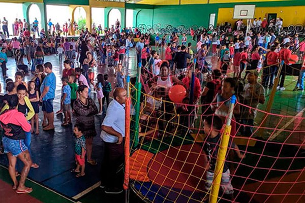 Loja Maçônica realiza evento para crianças e faz doação de 40 bicicletas em Patos de Minas