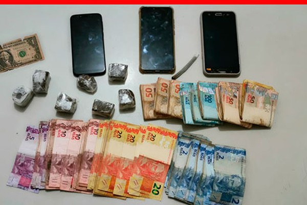 Ao investigar homicídio ocorrido em Lagoa Formosa, Polícia Civil apreende drogas e dinheiro