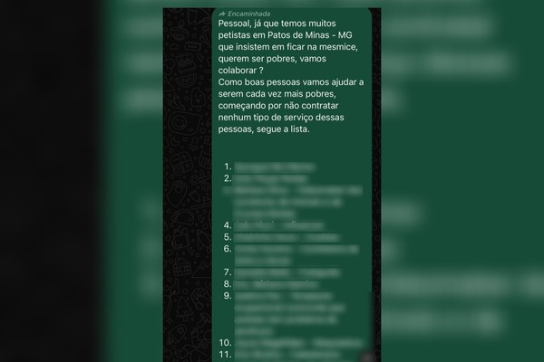 OAB de Patos de Minas publica nota repudiando listas de boicote a comércios e profissionais por divergências políticas