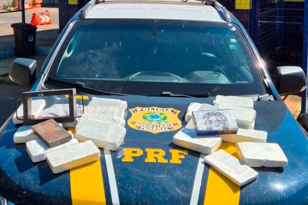 PRF apreende cocaína avaliada em R$2 milhões e maquinário para fabricação de droga na BR 365