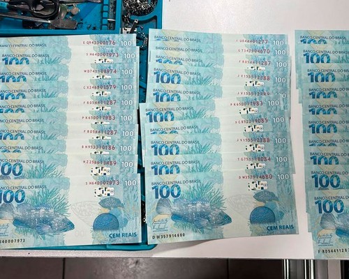 Polícia apreende R$ 4 mil em notas falsas durante abordagem a motorista em Patos de Minas