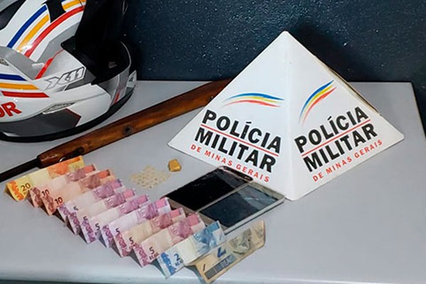 Polícia Militar apreende arma de fabricação artesanal e pedras de crack com adolescentes