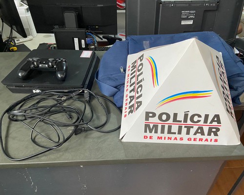 Jovem é preso por furtar Playstation 4 de uma lan house no bairro Lagoa Grande