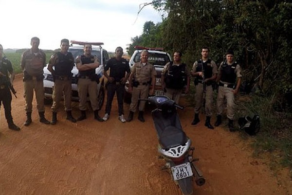 Polícia Militar de Lagamar recupera motocicleta furtada em Presidente Olegário após assalto no distrito de São Brás