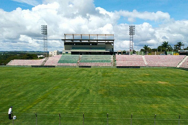 Mamoré prepara Estádio para Futebol contra a Fome promovido por Gusttavo Lima e Temporada 2020