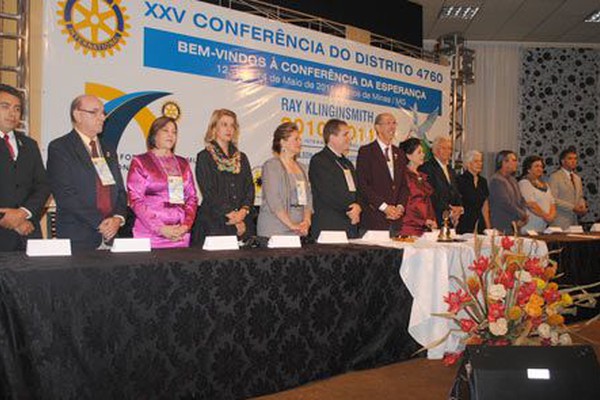 Rotarianos de diversas partes do país participam de Conferência em Patos