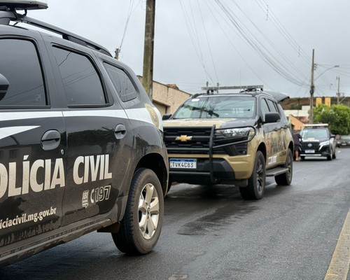 Polícia Civil prende jovem de 20 anos e cumpre mandados durante a operação Vulcano em Patos de Minas