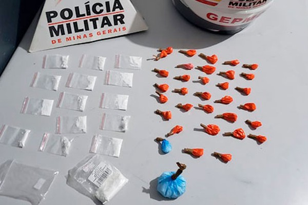 Policiais do GEPMOR abordam adolescente e apreendem grande quantidade de cocaína