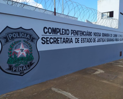 Detento é encontrado morto dentro de cela no Complexo Penitenciário de Carmo do Paranaíba