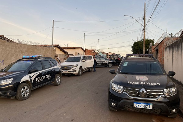 Polícia Civil faz operação contra o tráfico de drogas nesta manhã em Patos de Minas