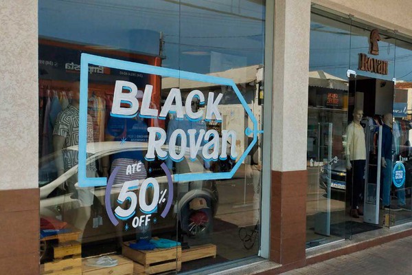 Mega promoção Black Rovan começa hoje com descontos de até 50% na etiqueta