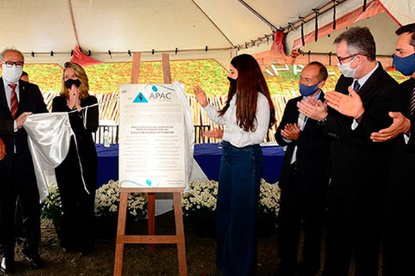 Presidente do TJMG, Nelson Missias, inaugura ampliação da Apac em Patos de Minas