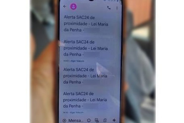 Sistema acusa proximidade, botão do pânico é acionado e ex-companheiro acaba preso